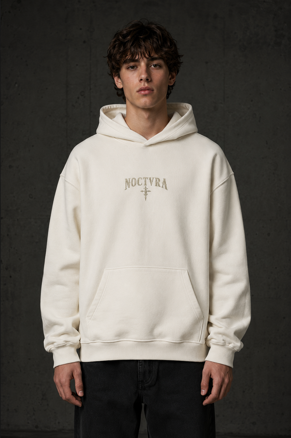 BORN IN THE DARK: CATHEDRAL – Heavyweight Luxe Oversized Hoodie