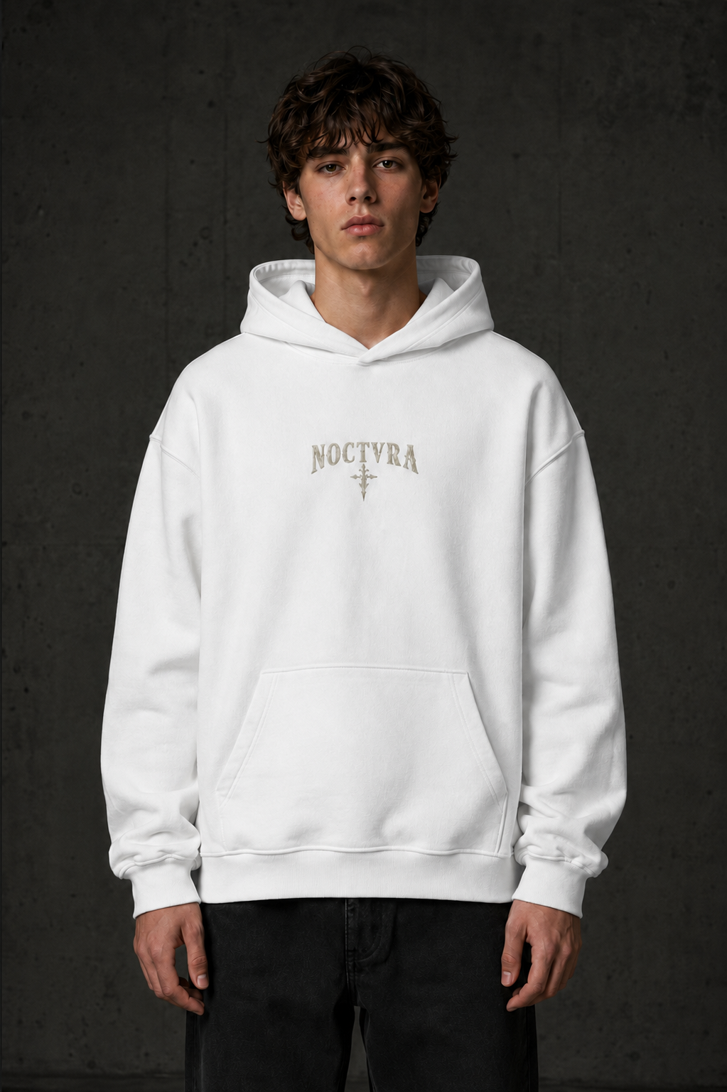 BORN IN THE DARK: CATHEDRAL – Heavyweight Luxe Oversized Hoodie