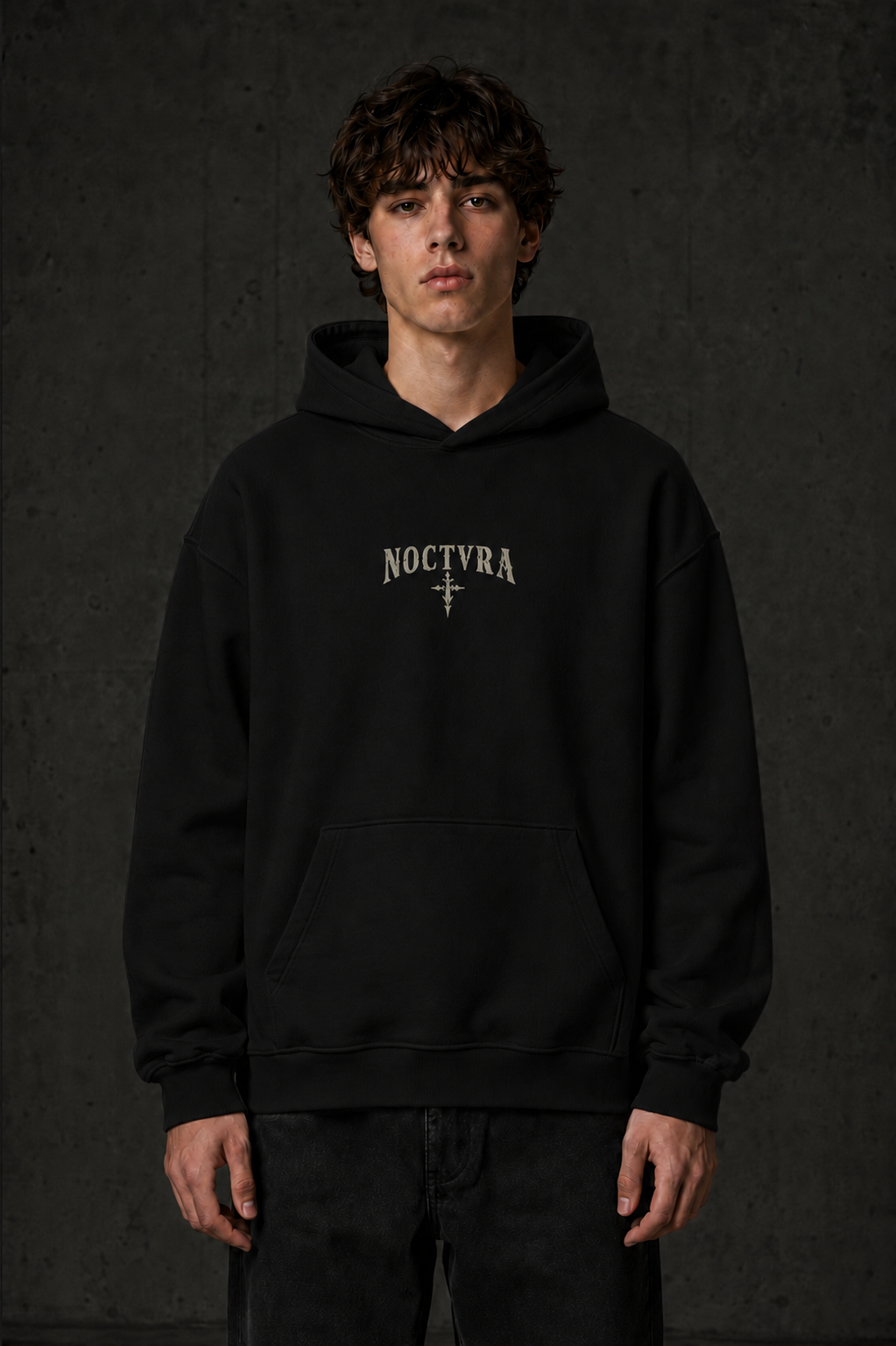 BORN IN THE DARK: CATHEDRAL – Heavyweight Luxe Oversized Hoodie